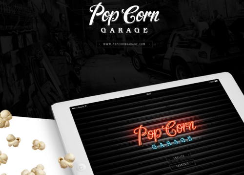 PopCorn Garage jeu en ligne référence cinéma